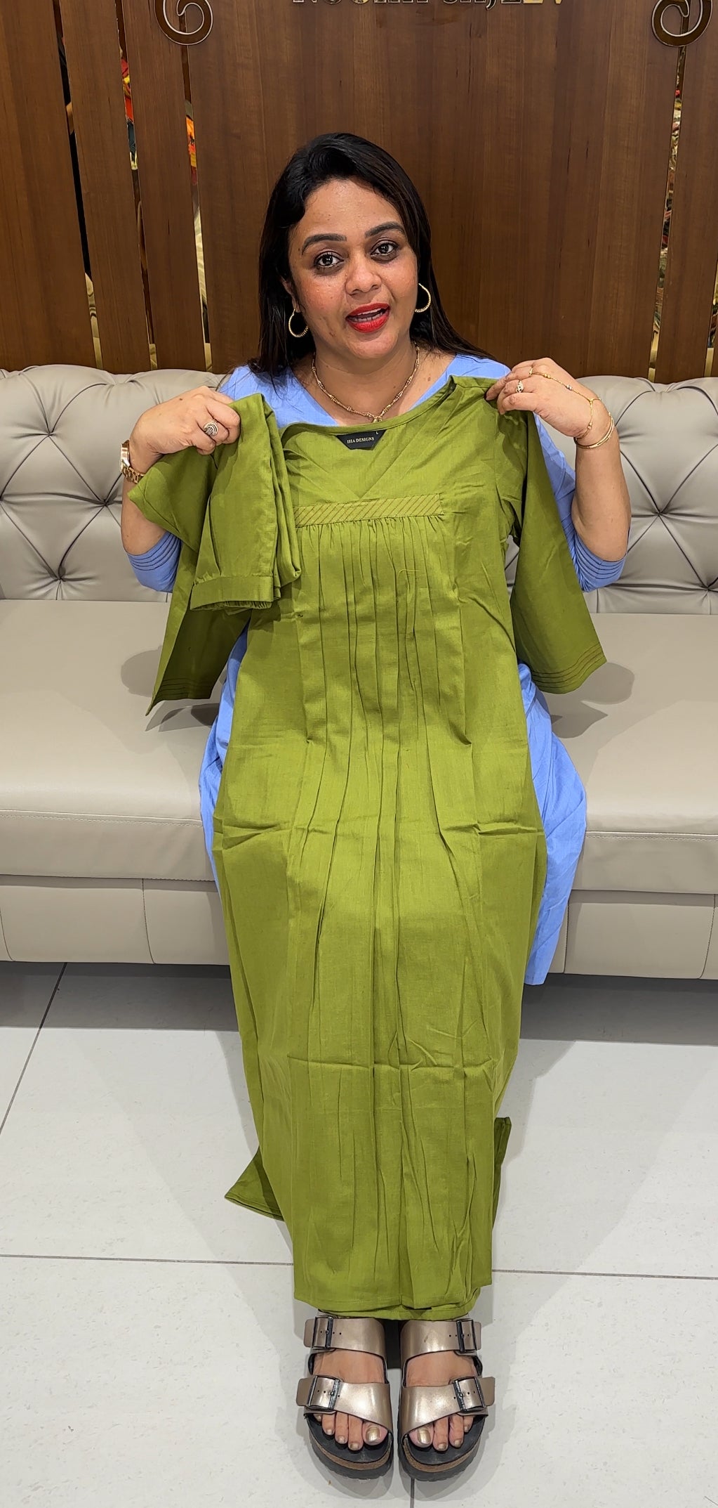 COTTON LONG CO-ORDS SETS - IHA 24162