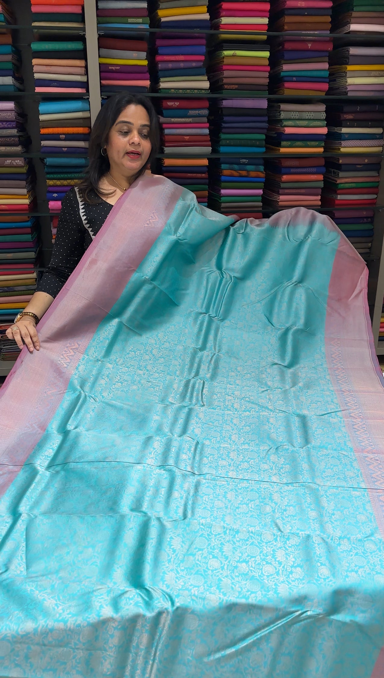 DESIGNER SOFT SILK SAREES - IHA 26442