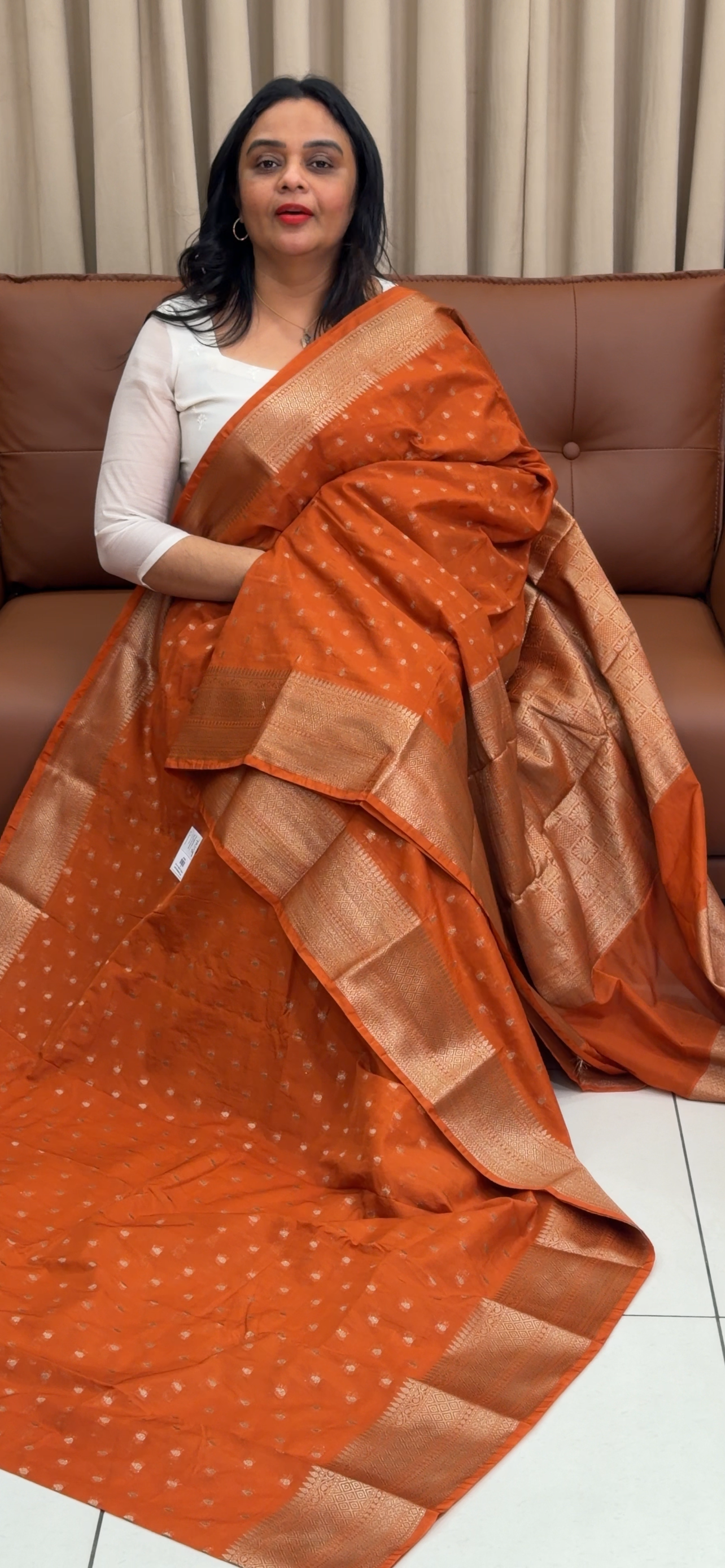 SOFT BANARASI SAREES - IHA 33348
