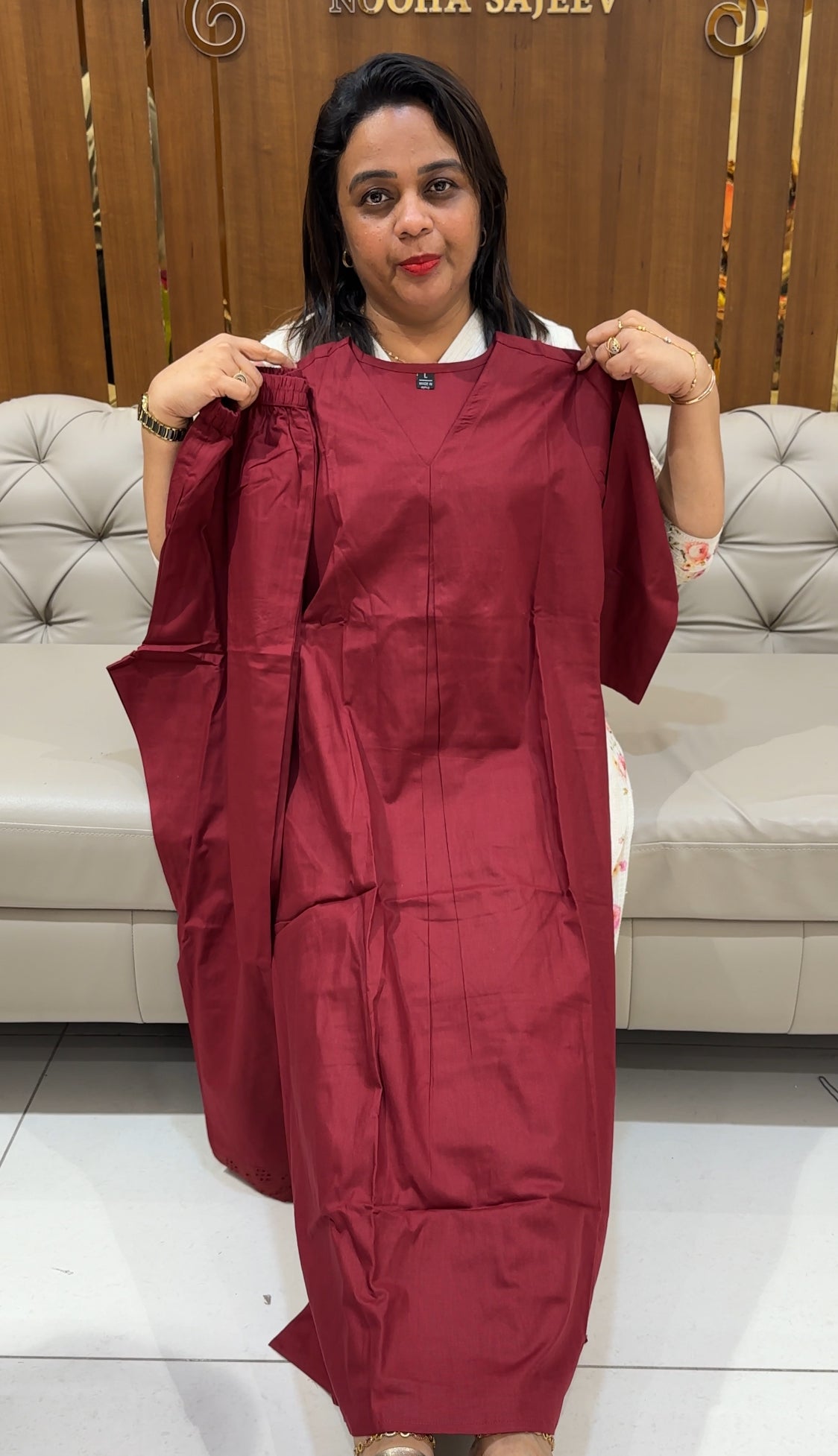 COTTON LONG CO-ORDS SETS - IHA 25424