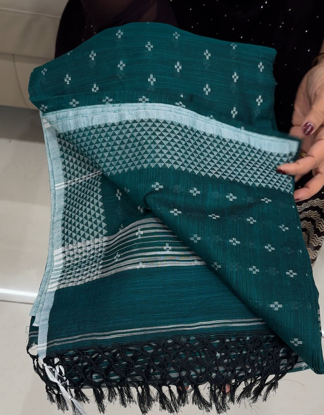 HAND LOOM COTTON SAREES - IHA 25625
