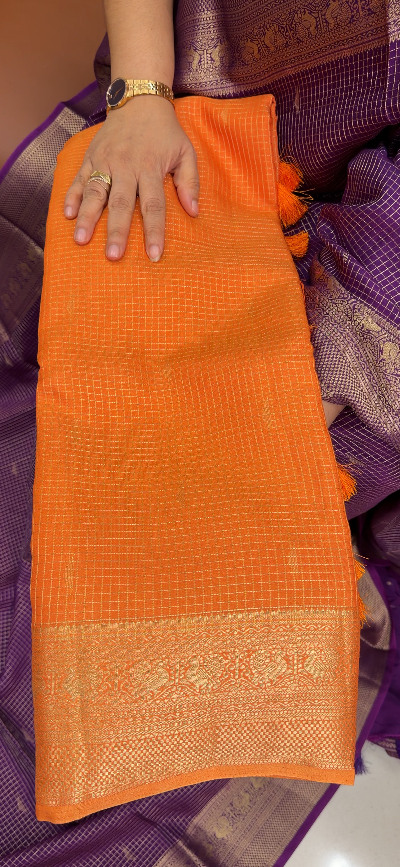 SEMI BANARASI SAREES - IHA 33927