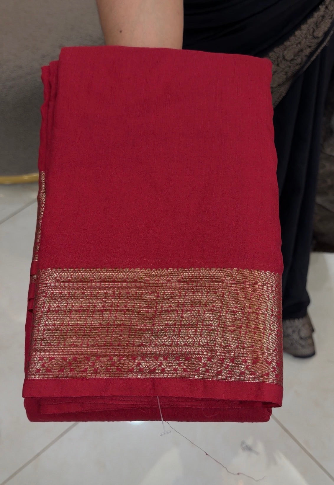 SEMI BANARASI SAREES - IHA 32918