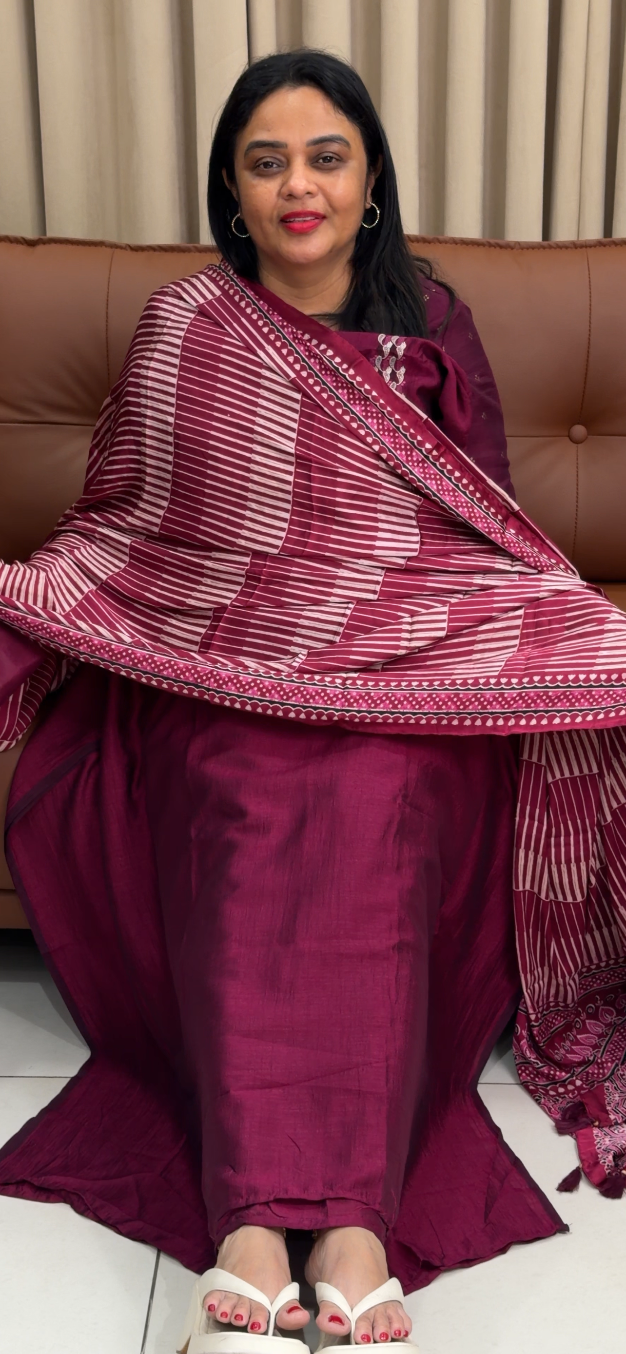 SEMI RAW SILK UNSTITCHED SALWAR SUITS - IHA 34203