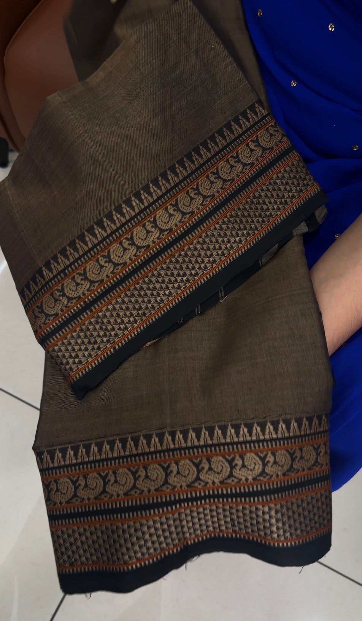 HANDLOOM COTTON UNSTITCHED SALWAR SUITS - IHA 33768