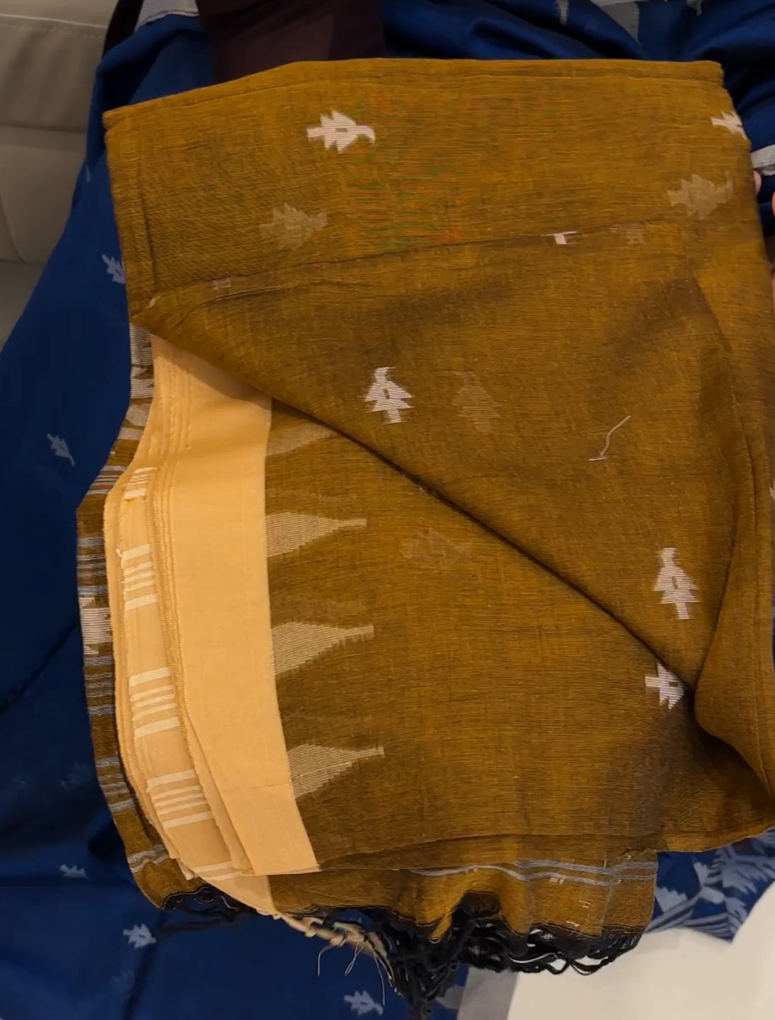 HANDLOOM COTTON SAREES - IHA 25581