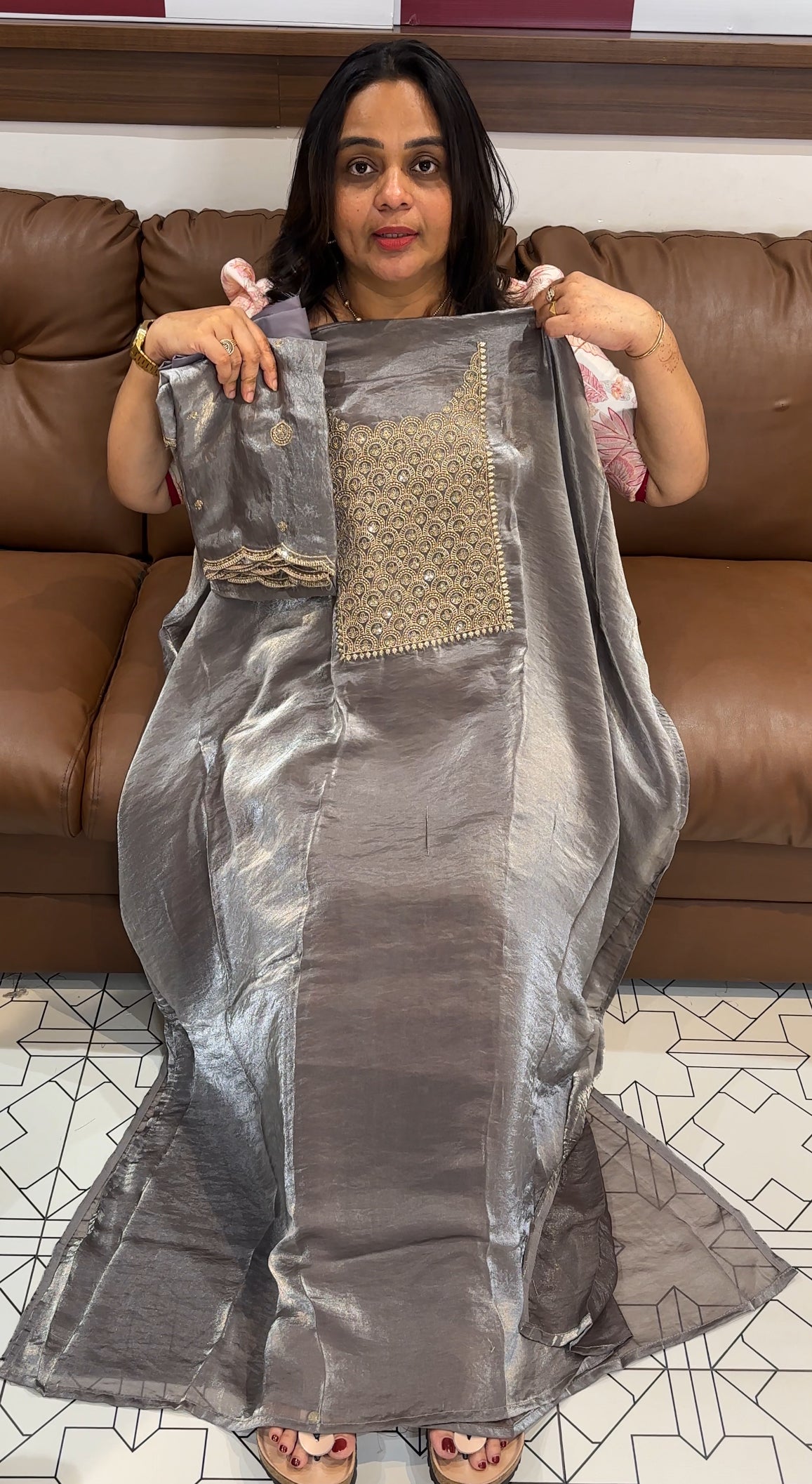 BUDGET BUY UNSTITCHED SALWAR SUITS - IHA 27697