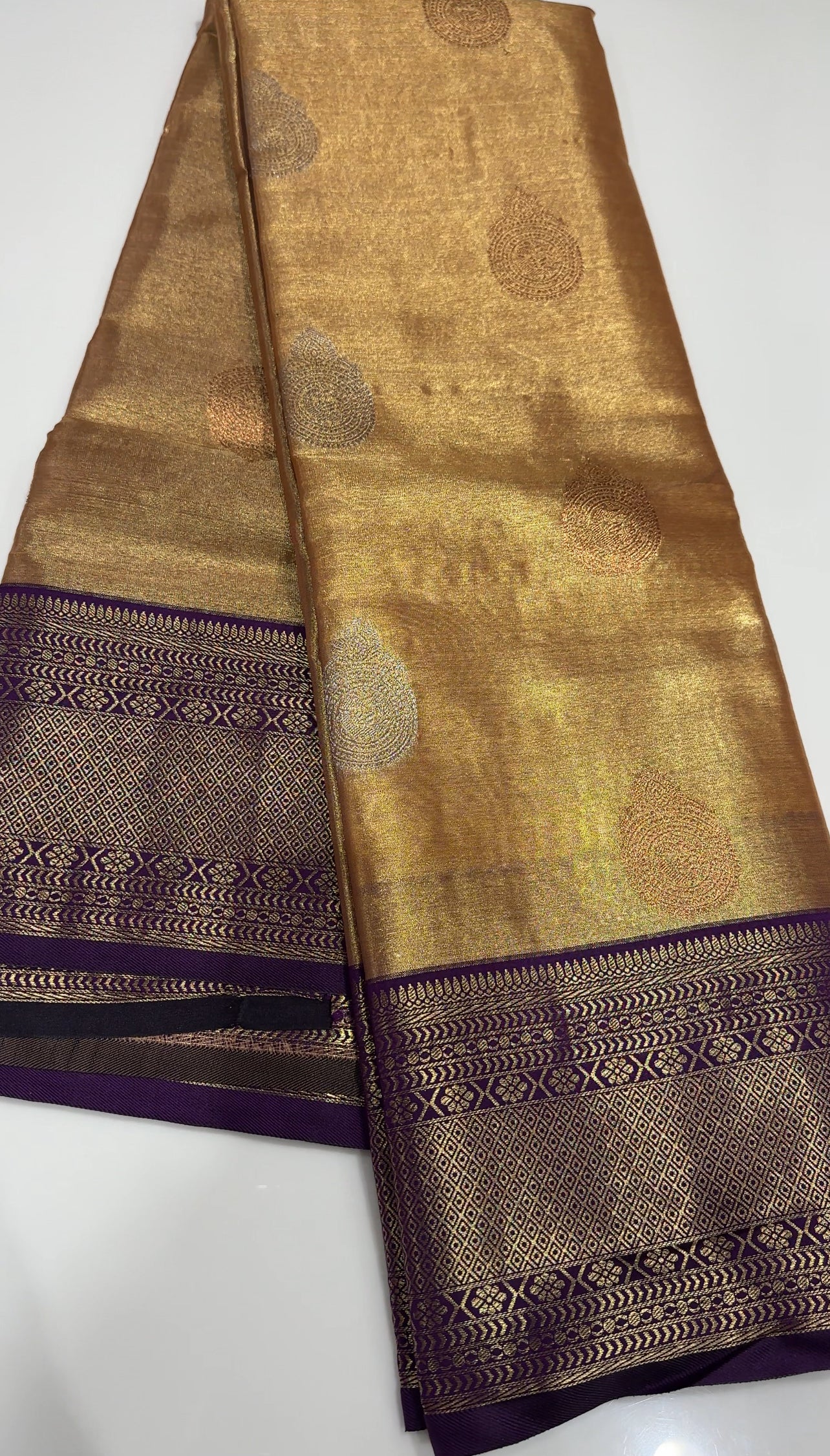 SEMI TISSUE SILK SAREES - IHA 26562