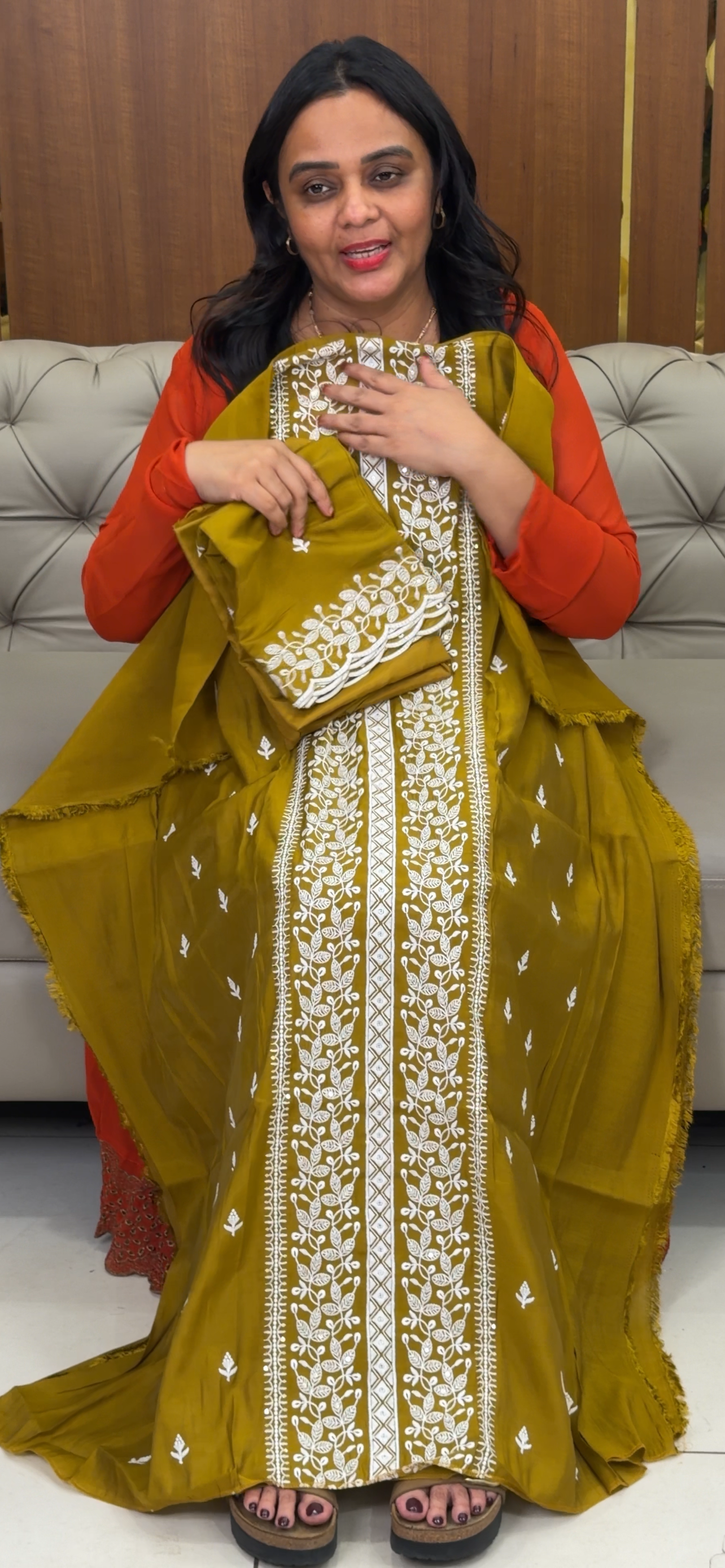 OFFER SALES UNSTITCHED SALWAR SUITS - IHA 32810