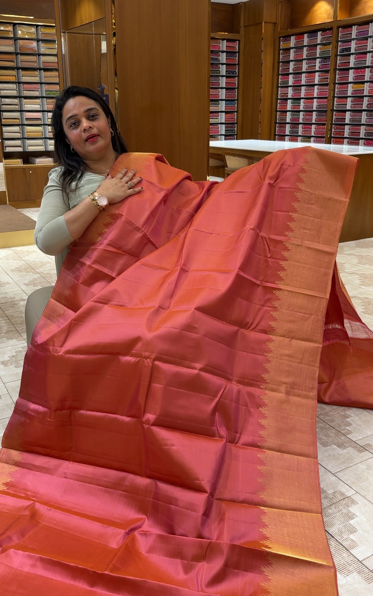 DESIGNER SILK SAREES - IHA 25769