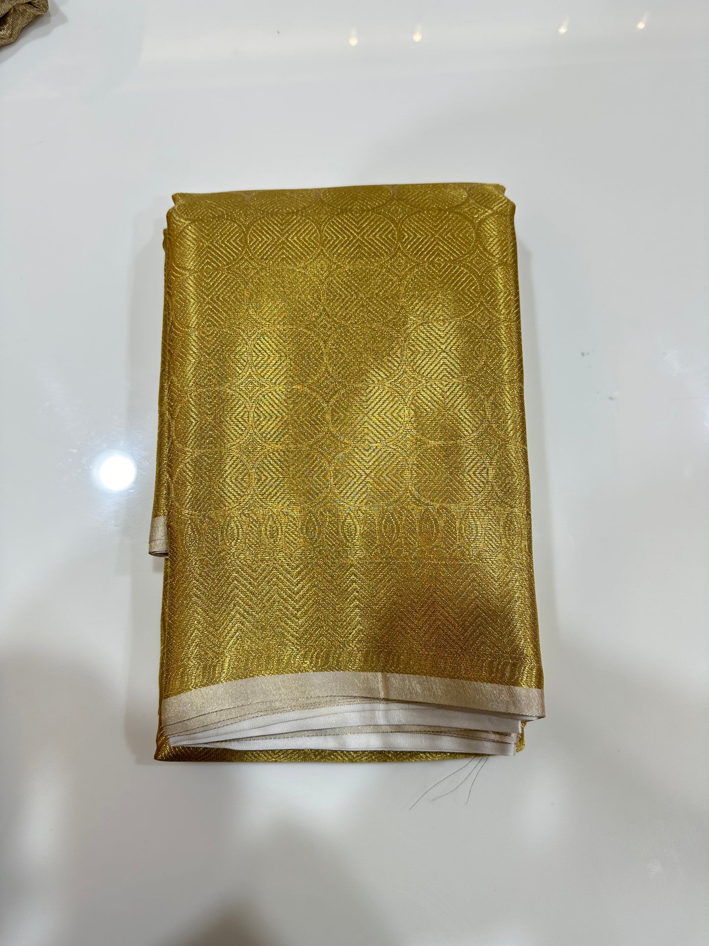 SEMI TISSUE BANARASI SAREES - IHA 22714