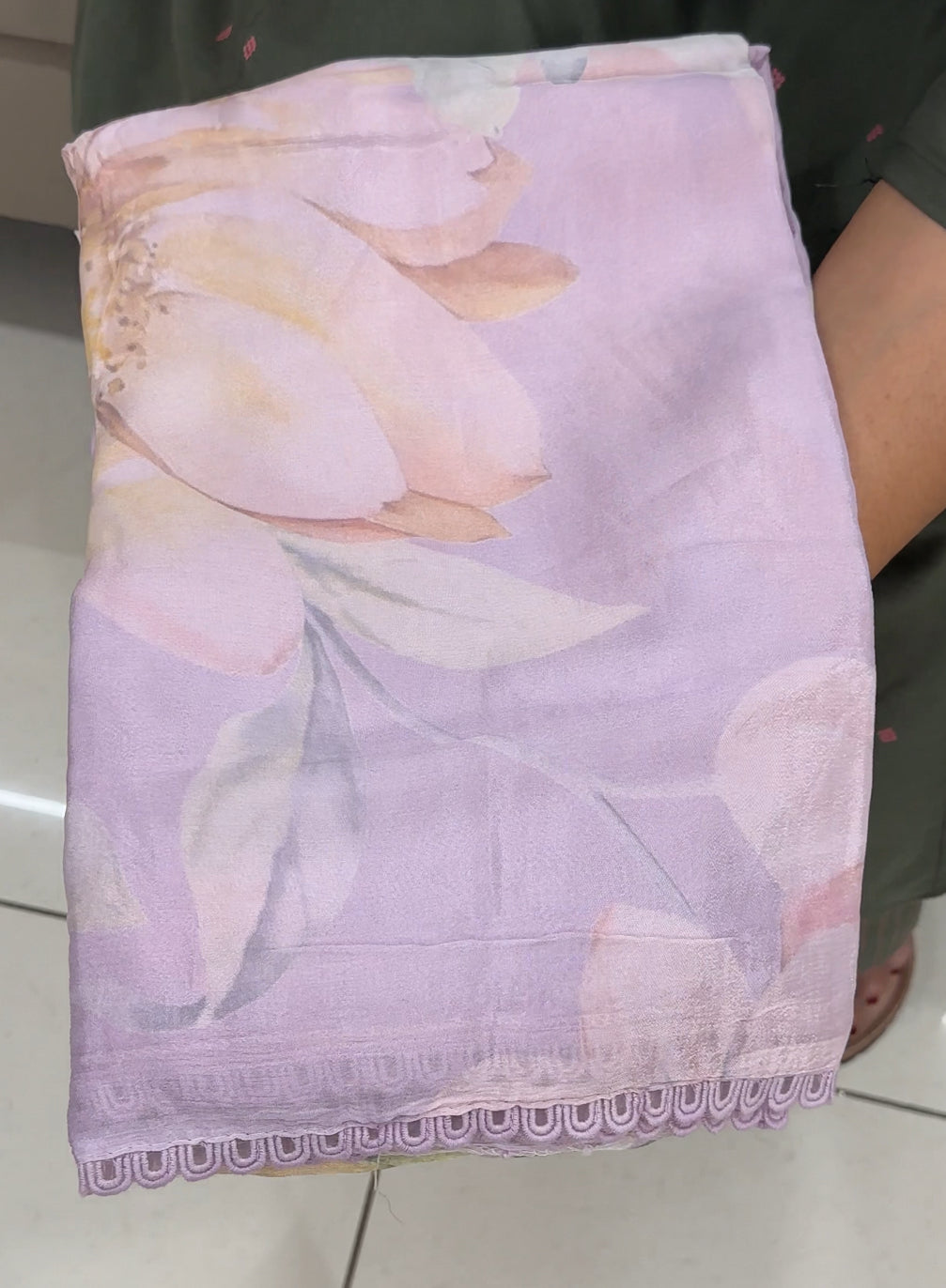 PRINTED CRAPE SILK SAREES - IHA 27592