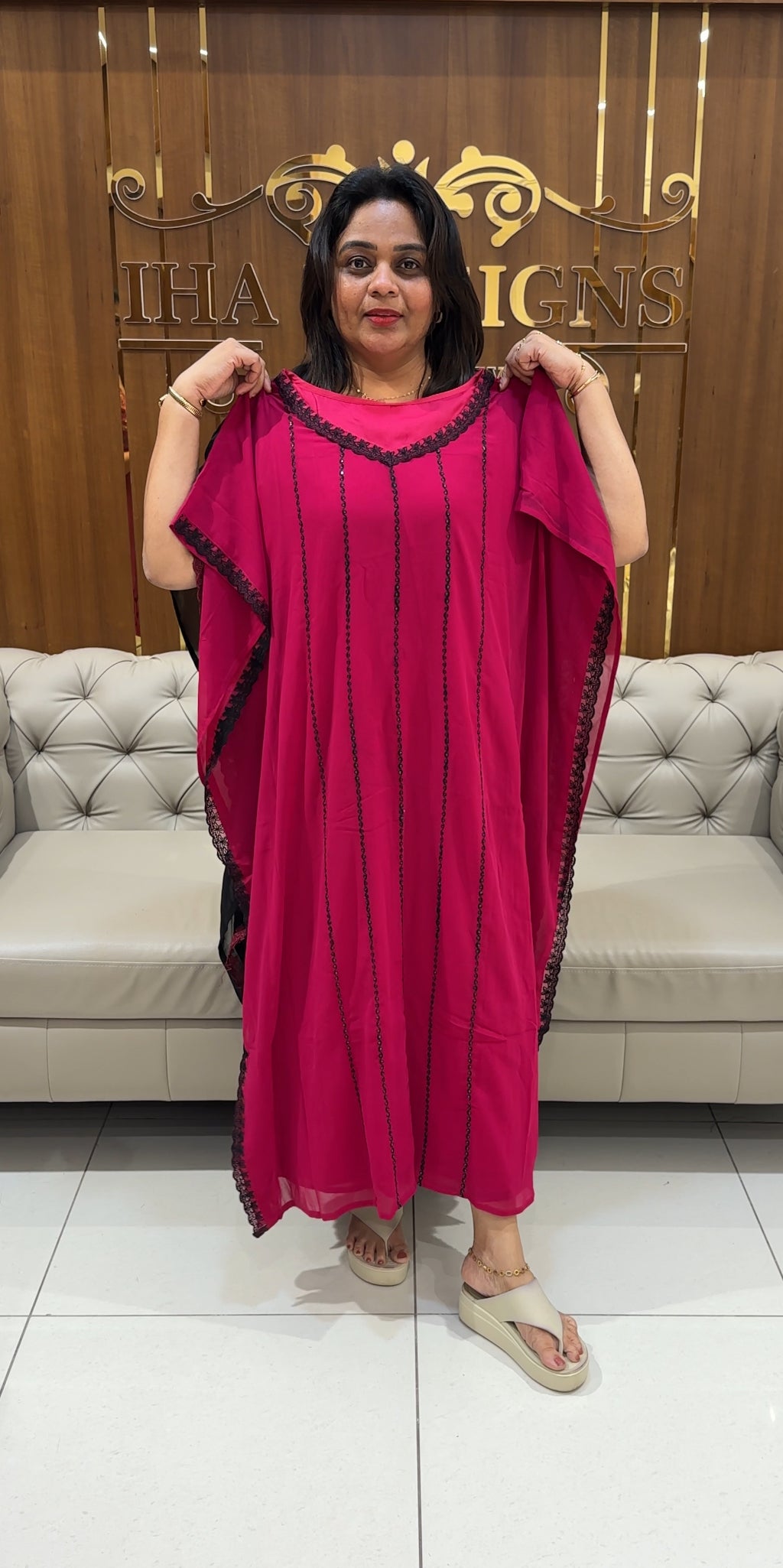 IHA'S IN-HOUSE KAFTAN TOPS - IHA 26642