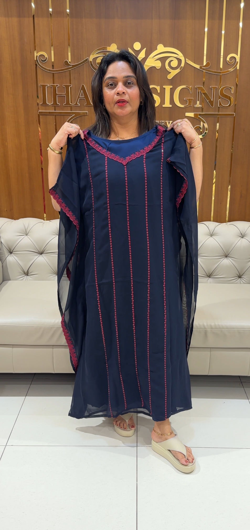 IHA'S IN-HOUSE KAFTAN TOPS - IHA 26642