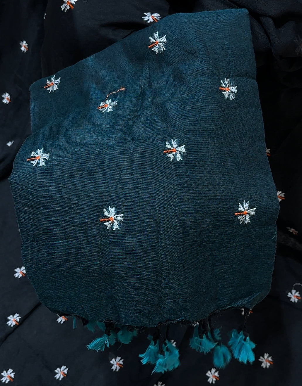 KHADDI COTTON SAREES - IHA 21897