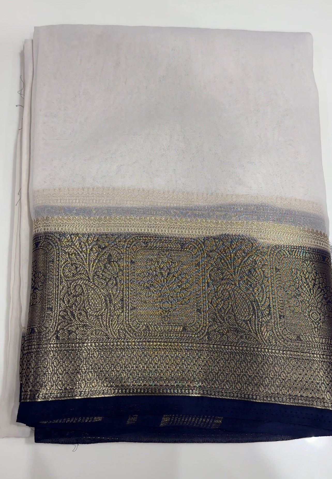 NYLON GEORGETTE SAREES - IHA 26551