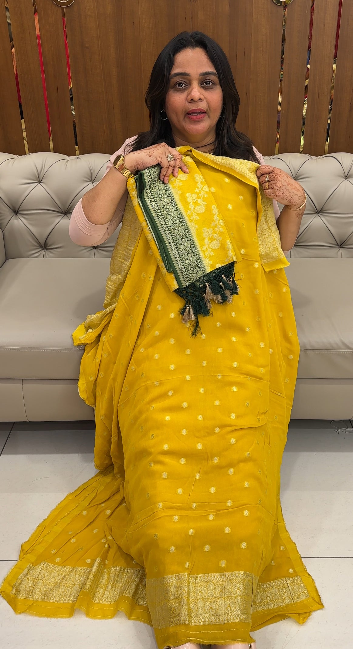 VISCOSE BANARASI UNSTITCHED SALWAR SUITS - IHA 27481