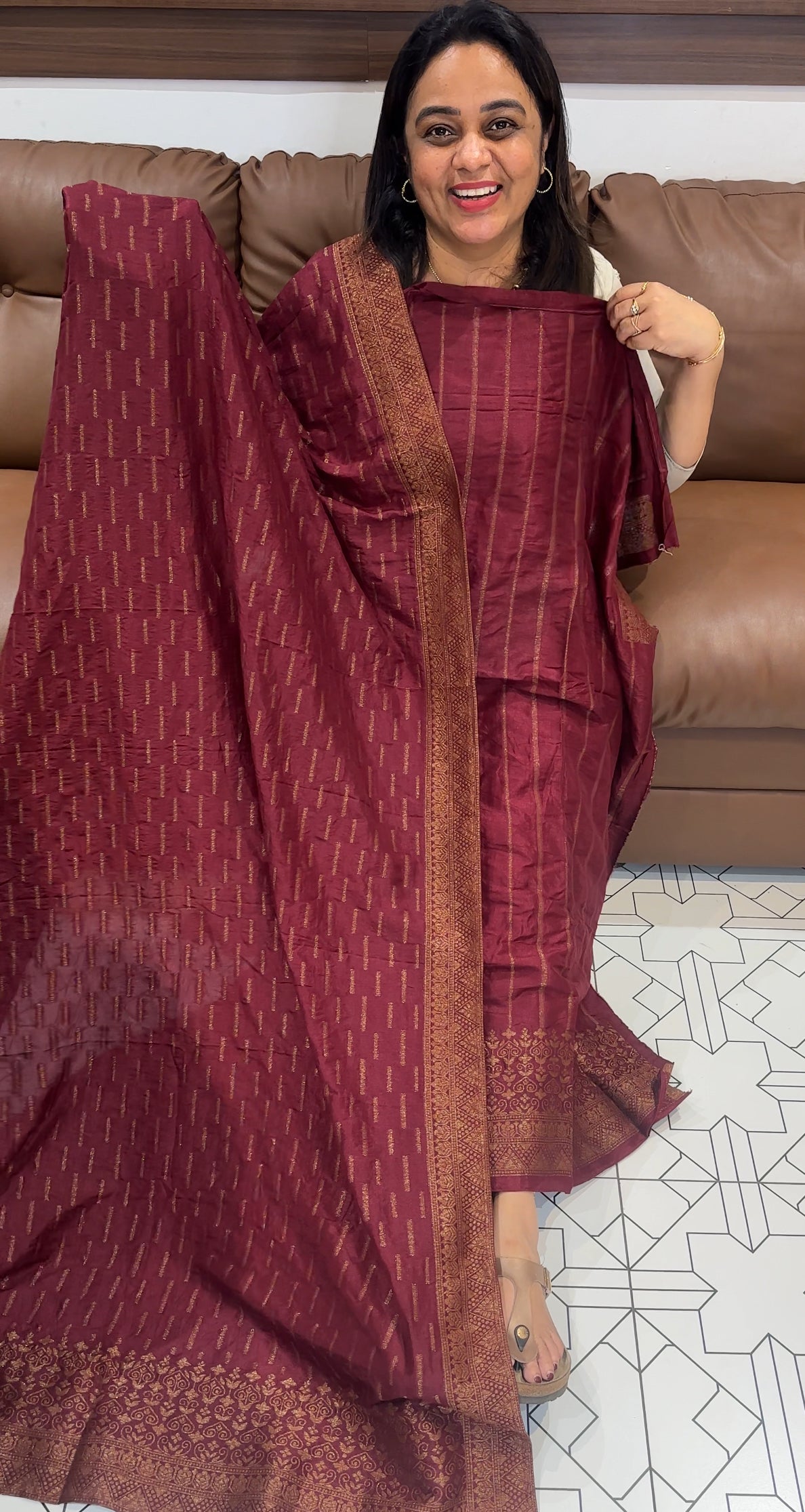 FORWARD SEMI BANARASI SALWAR SUITS - IHA 26685