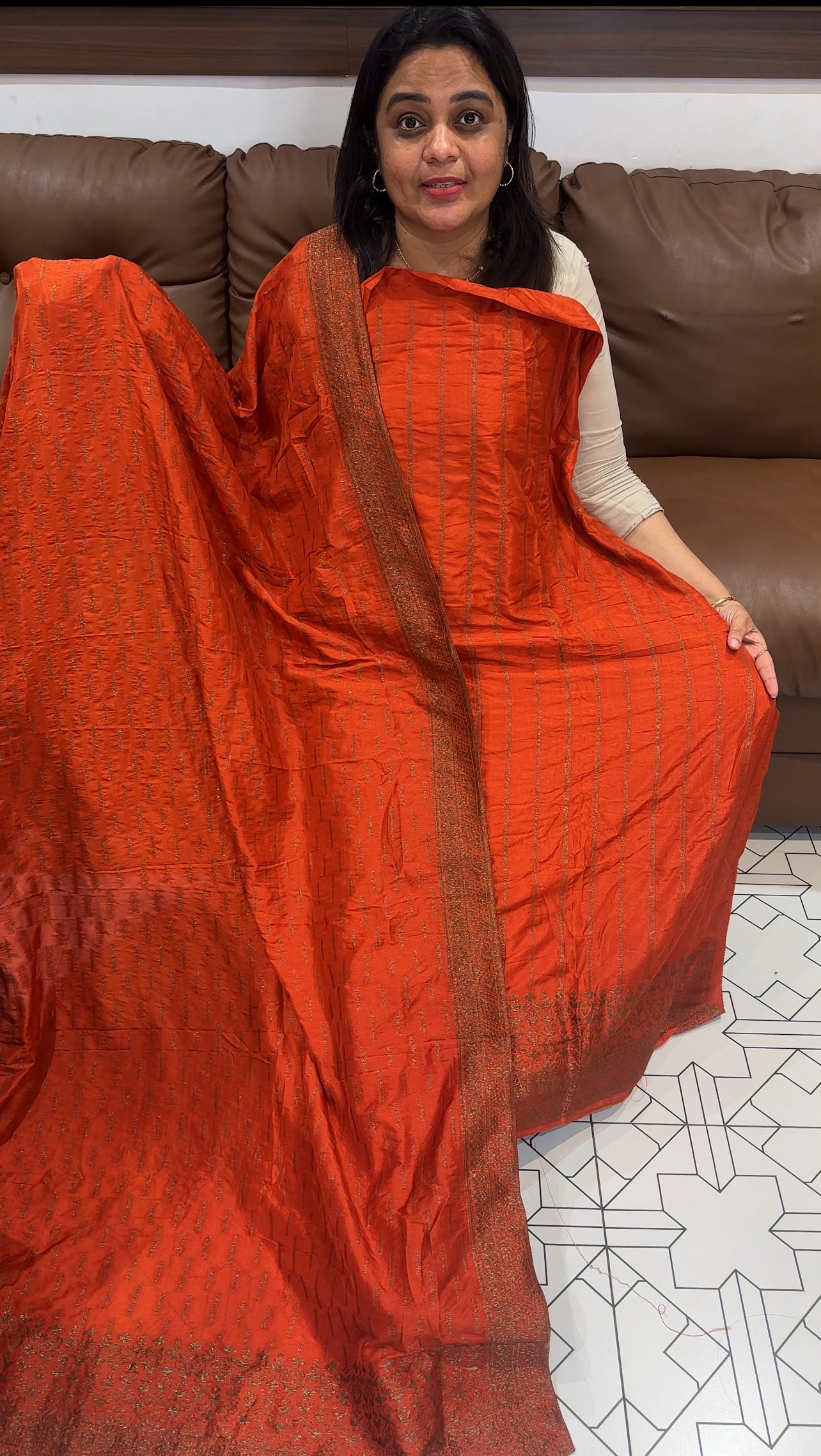 FORWARD SEMI BANARASI SALWAR SUITS - IHA 26685