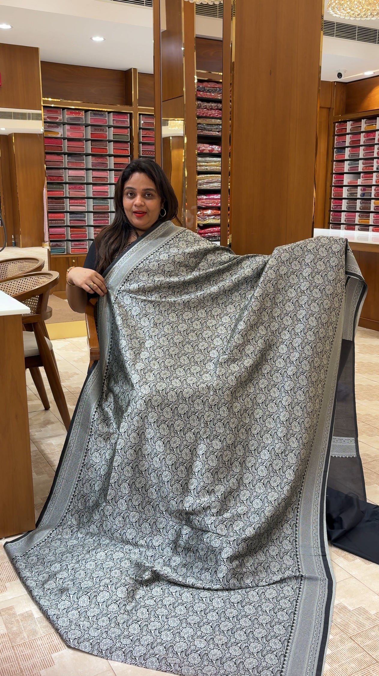 SEMI KATAN SAREES - IHA 24131
