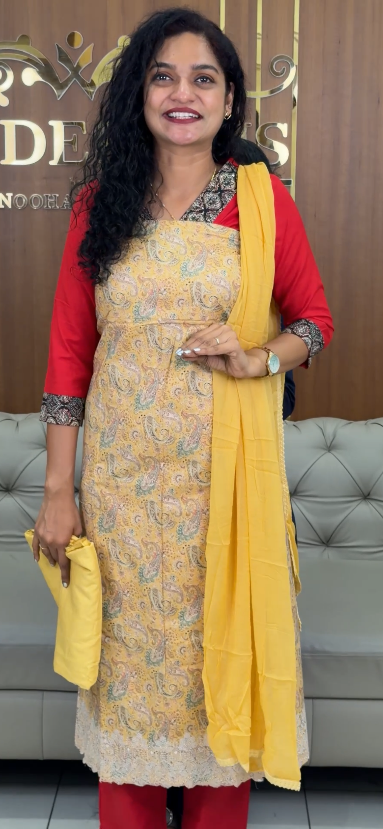 PRINTED COTTON UNSTITCHED SALWAR SUITS - IHA 32773