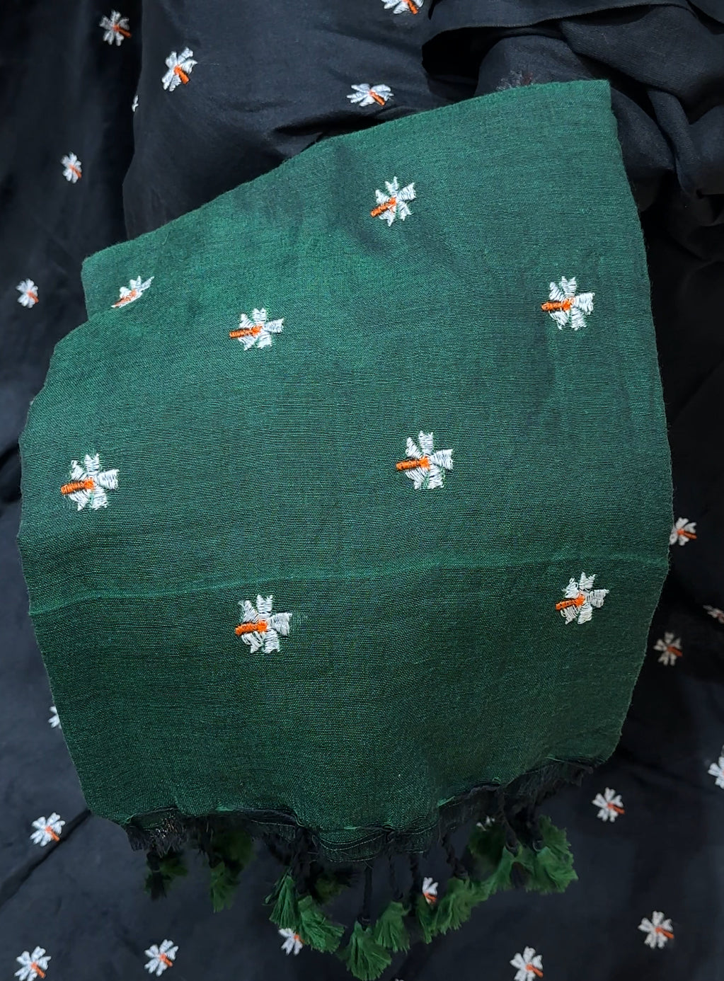 KHADDI COTTON SAREES - IHA 21897