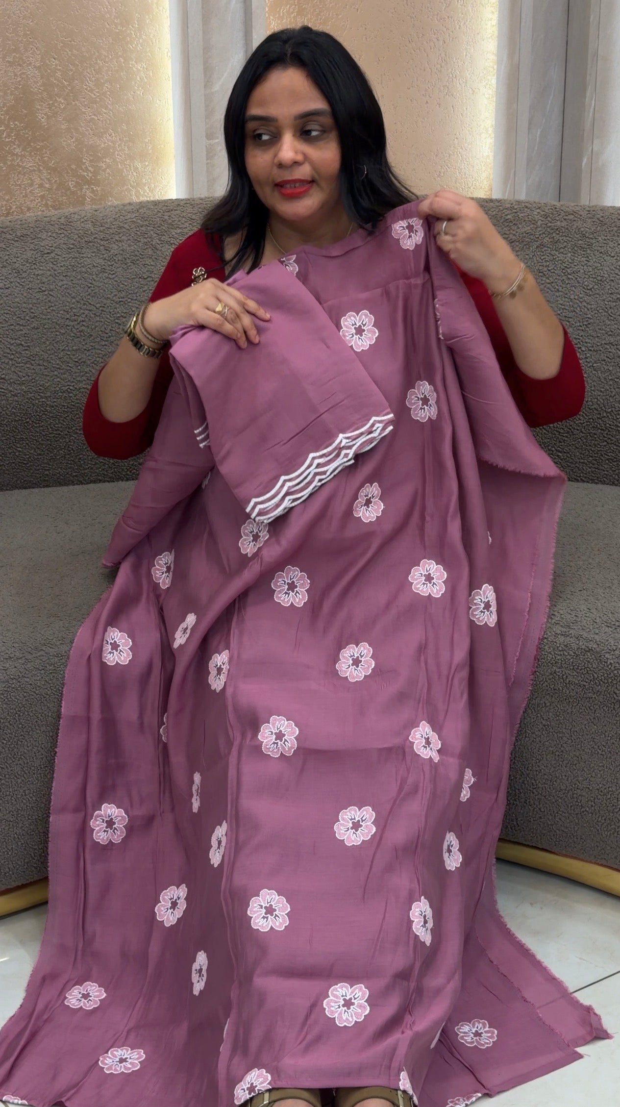 MUL UNSTITCHED SALWAR SUITS - IHA 32936