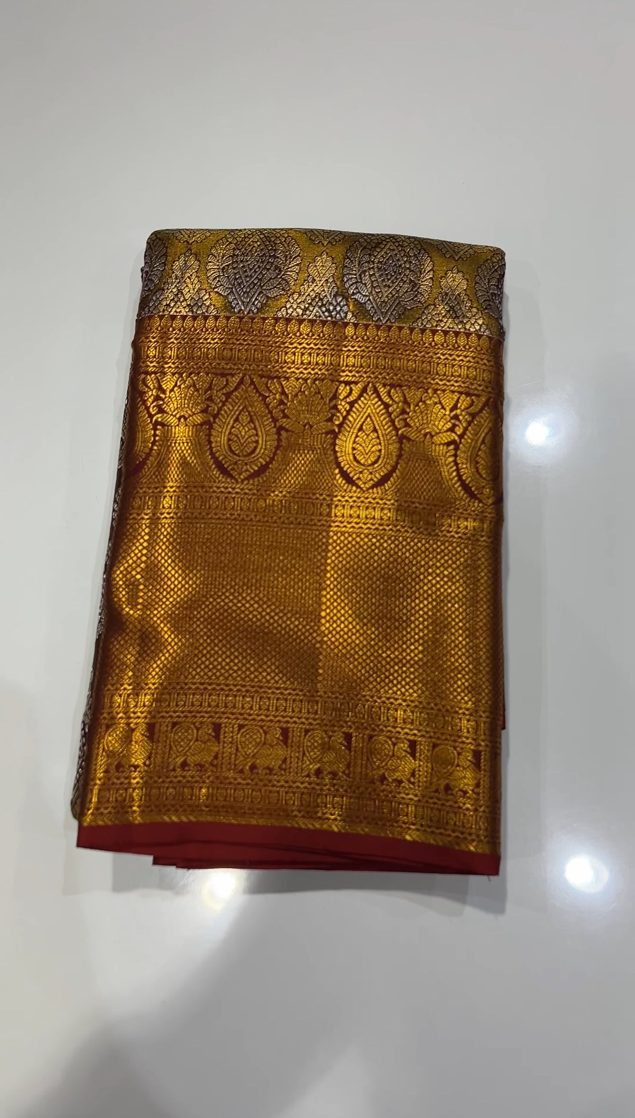 Pure Kanchipuram Silk Sarees – Iha Alappuzha Collection – IHA 27381