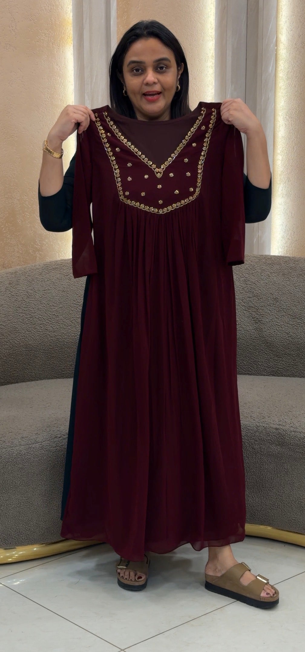 IHA'S IN-HOUSE HANDWORKED ALINE TOPS - IHA 33247