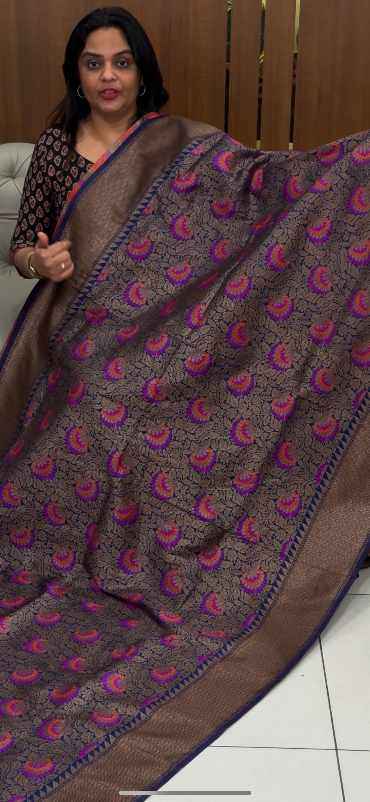 SEMI KATAN SAREES - IHA 30566