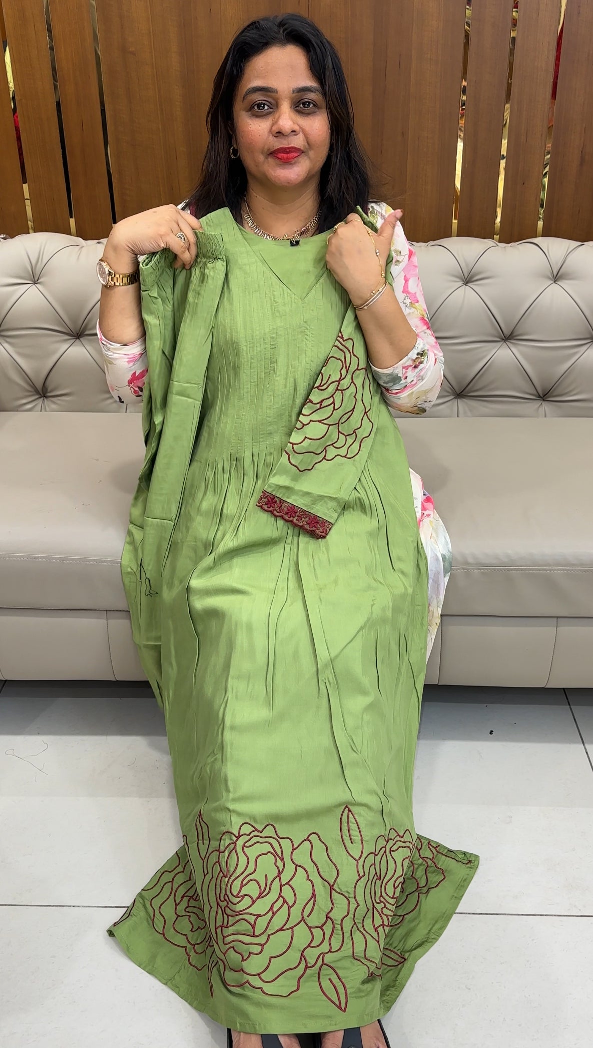 MUSLIN TOP AND BOTTOM - IHA 26113