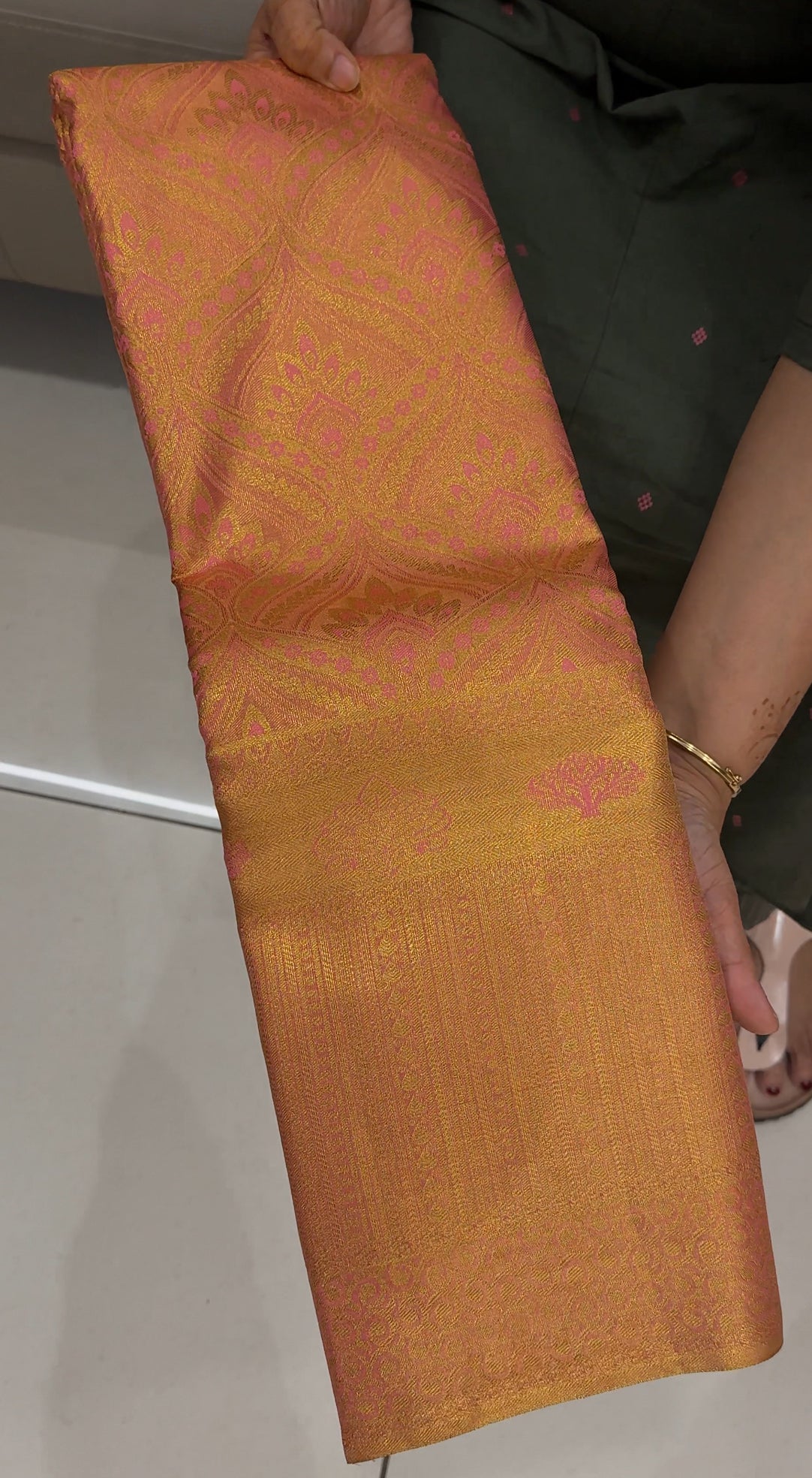 DESIGNER TISSUE KANCHIPURAM SILK SAREES - IHA 27614