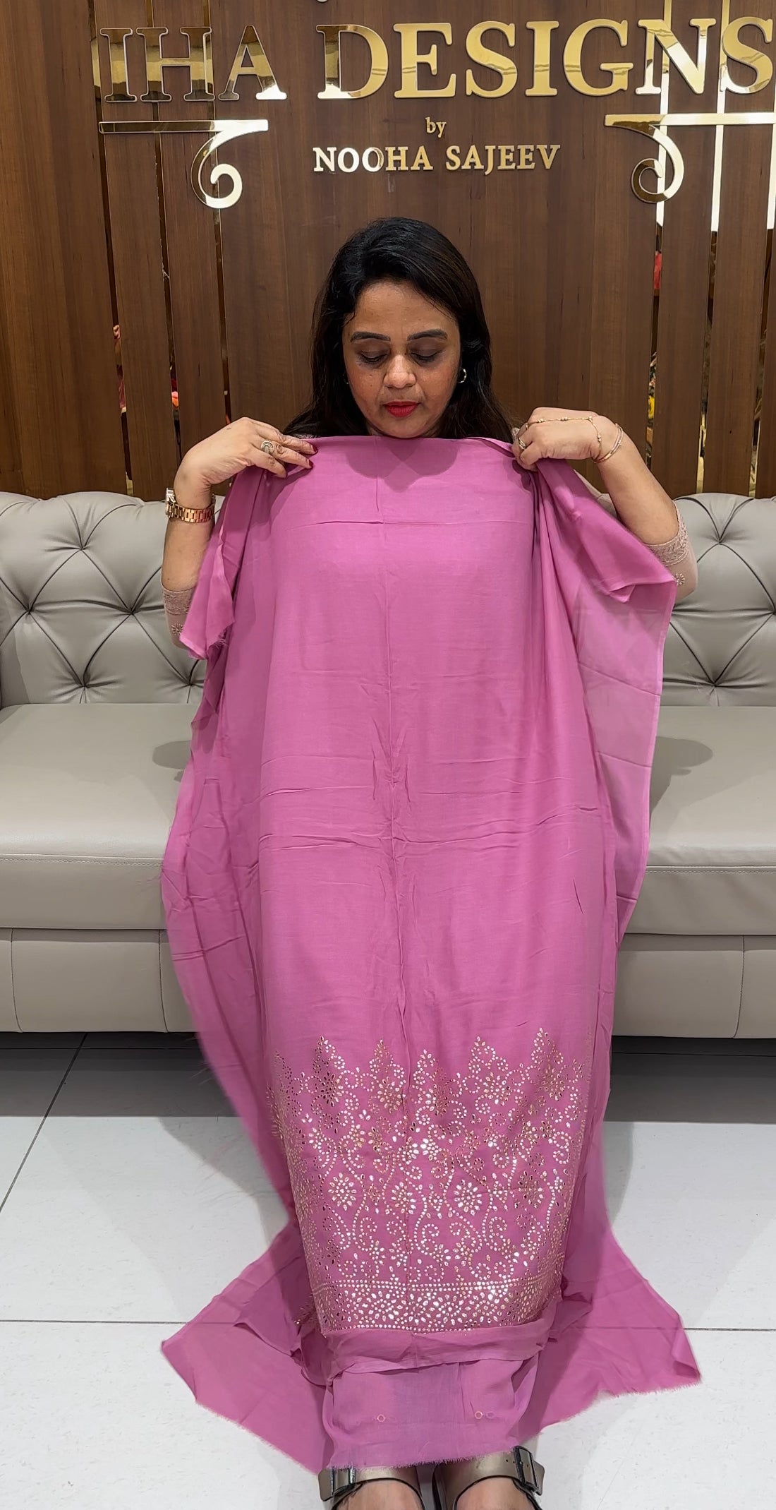 GEORGETTE UNSTITCHED SALWAQR SUITS - IHA 24185