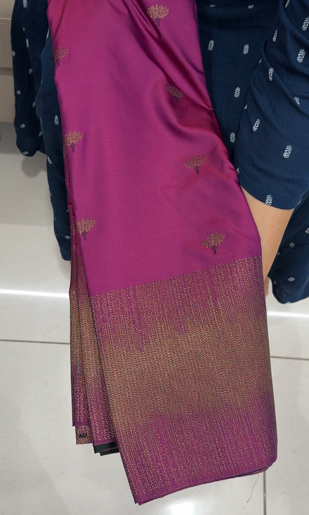 SEMI SILK SAREES - IHA 25235