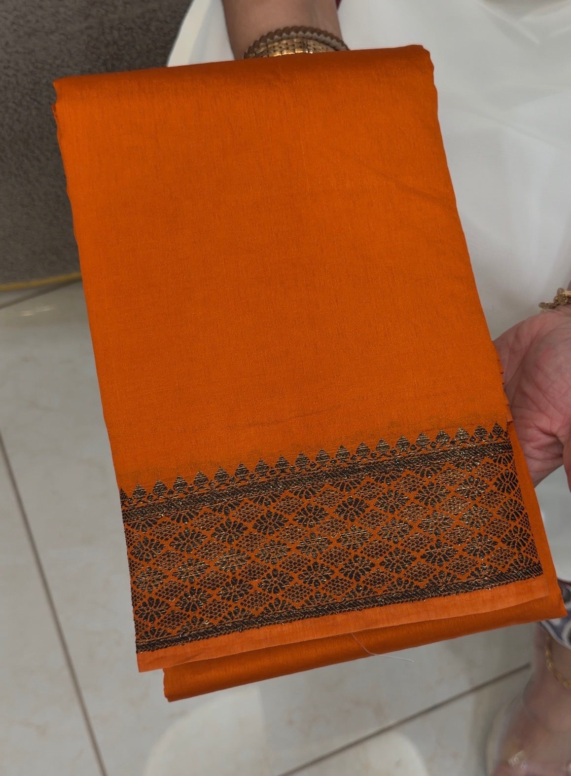 SEMI BANARASI SAREES - IHA 32900