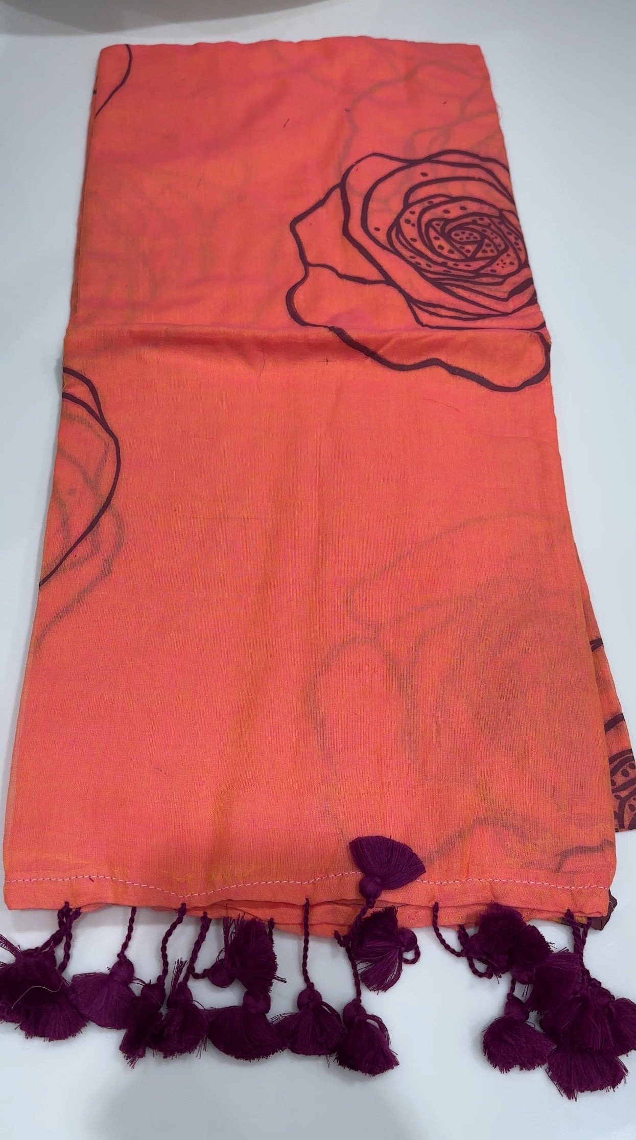 HANDBLOCK PRINTED SAREES - IHA 25479