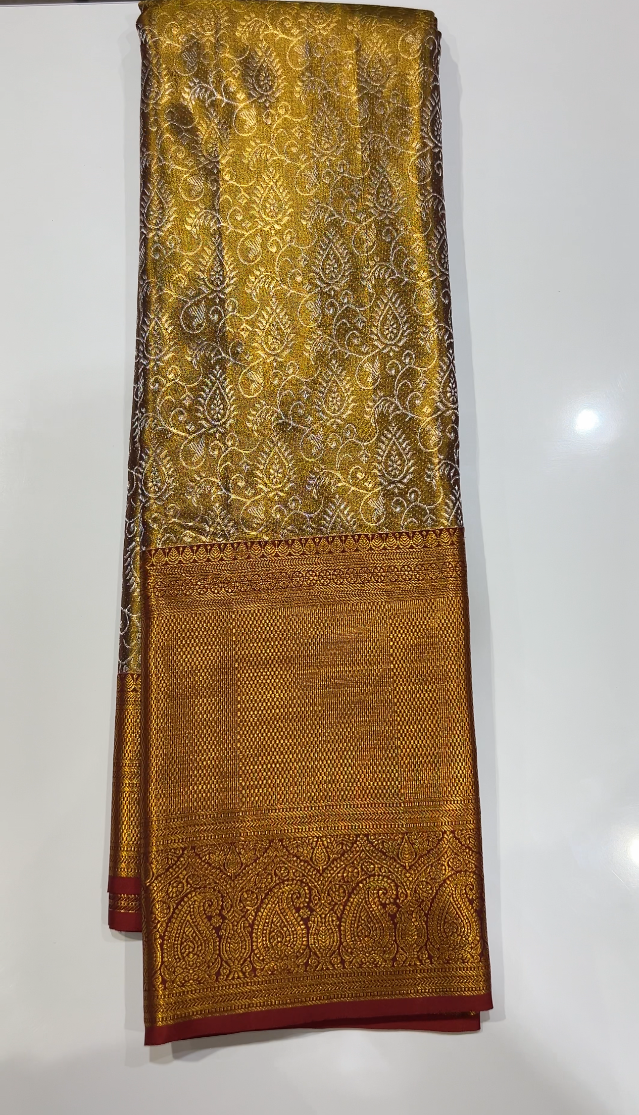 Pure Kanchipuram Silk Sarees – Iha Alappuzha Collection – IHA 27381