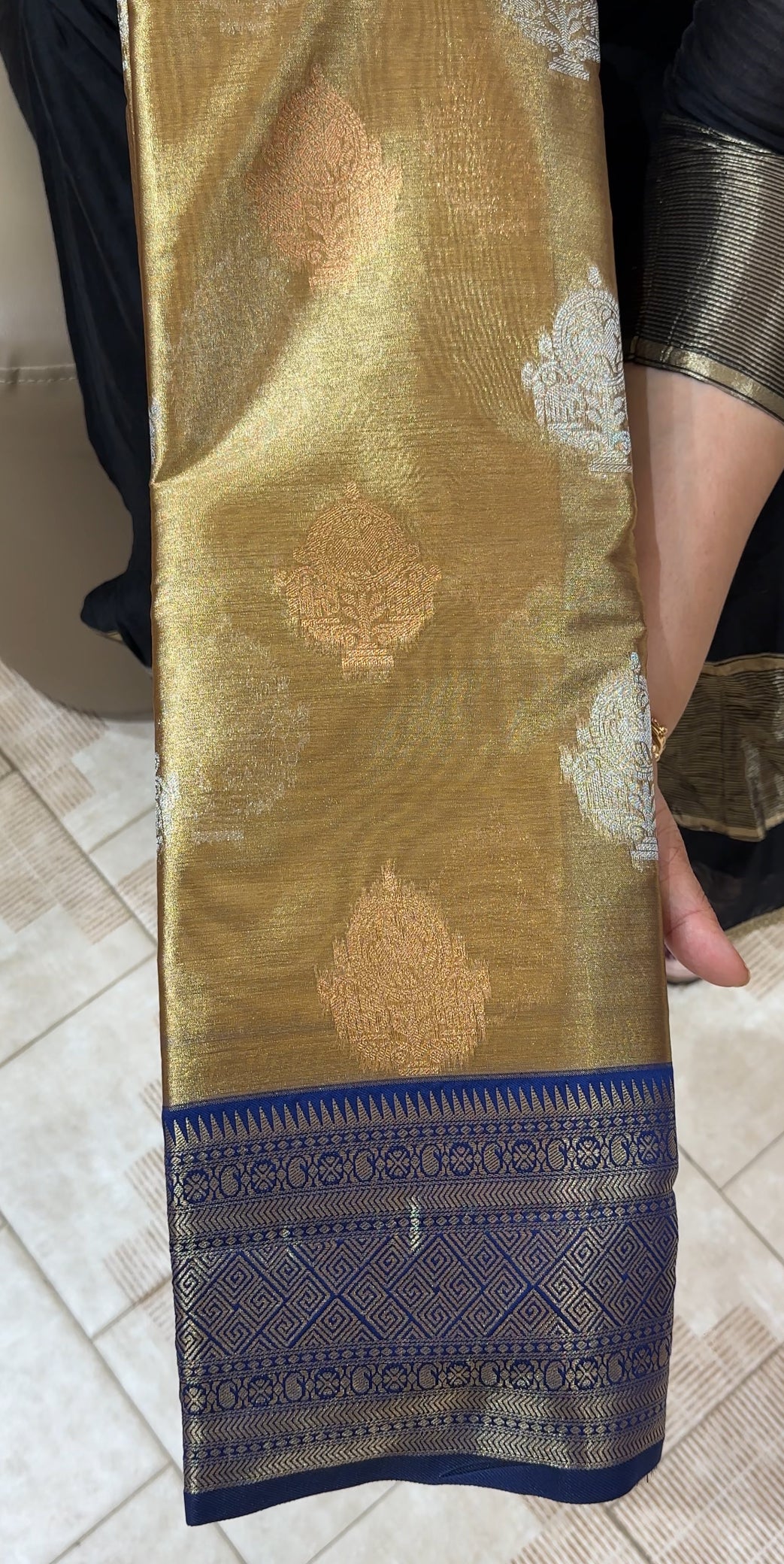 SEMI TISSUE SILK SAREES - IHA 26739