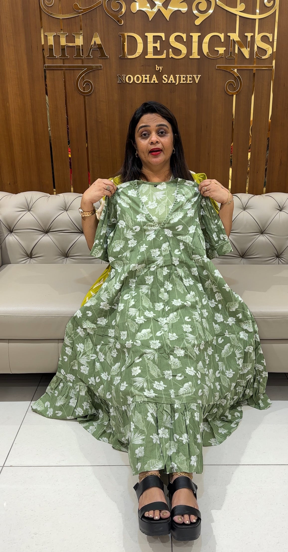 PRINTED COTTON FROCKS - IHA 25183