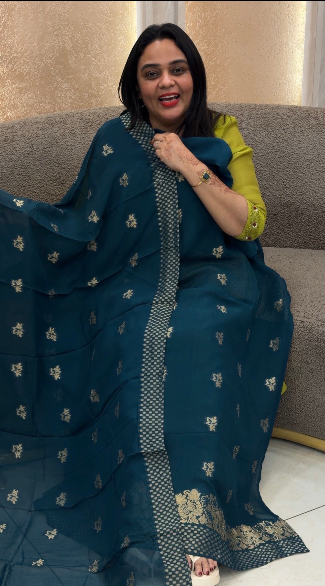 VISCOSE GEORGETTE UNSTITCHED SALWAR SUITS - IHA 33134