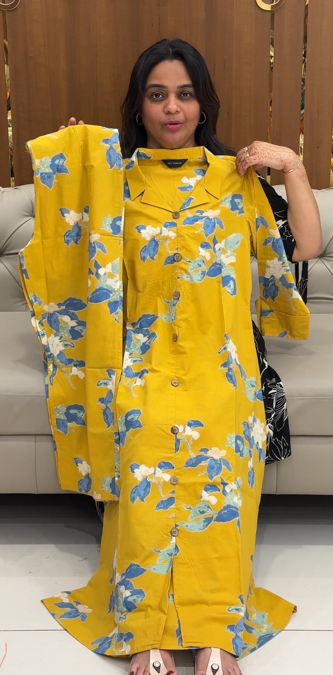 IHA'S IN-HOUSE LONG ALIEN TOPS AND BOTTOM - IHA 27436