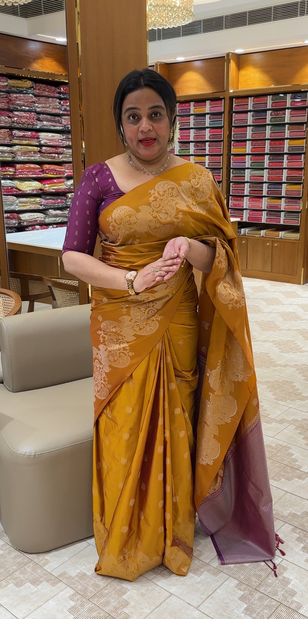 FORWARD SEMI SOFT SILK SAREES - IHA 26105