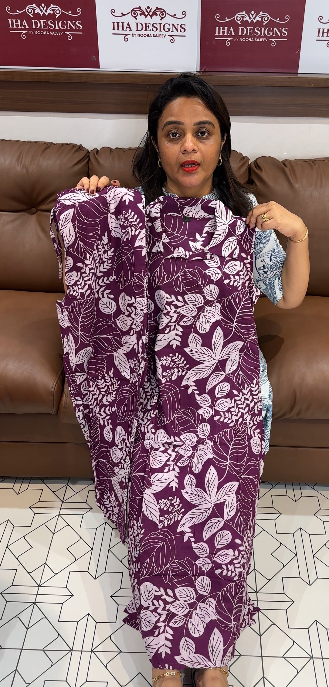 COTTON PRINTED CO-ORDS SETS - IHA 25502