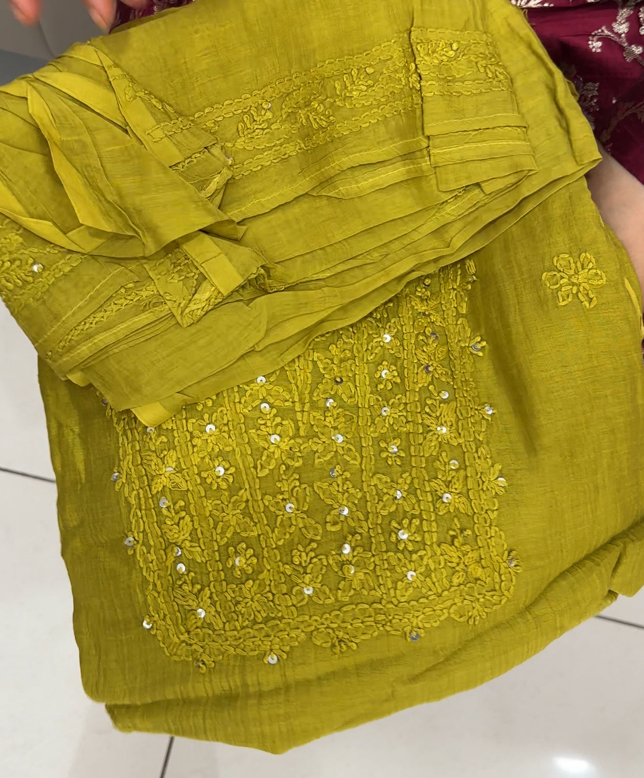 MALAI CHANDER UNSTITCHED SALWAR SUITS - IHA 27609