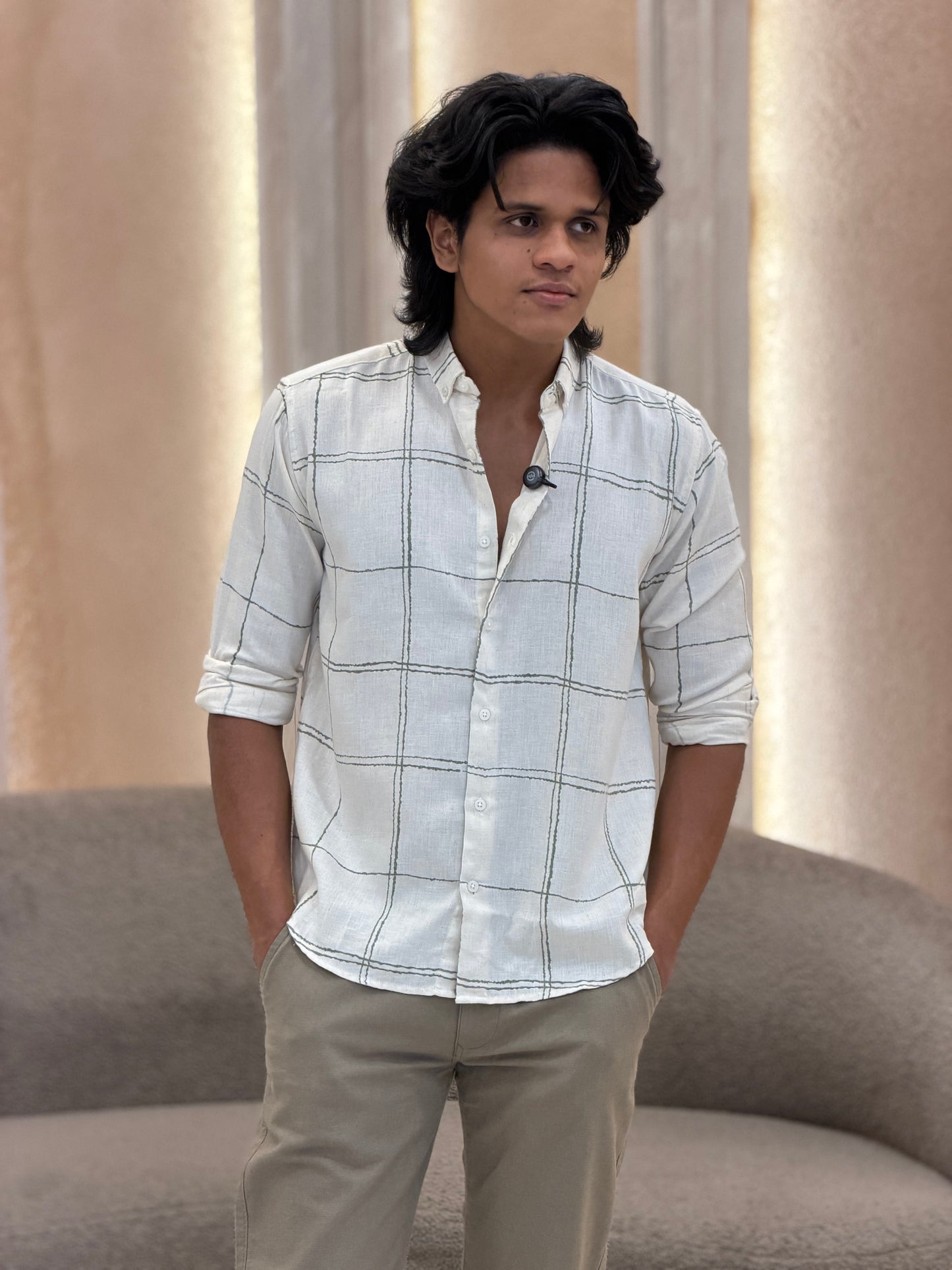 MENS SHIRT - IHA 32812