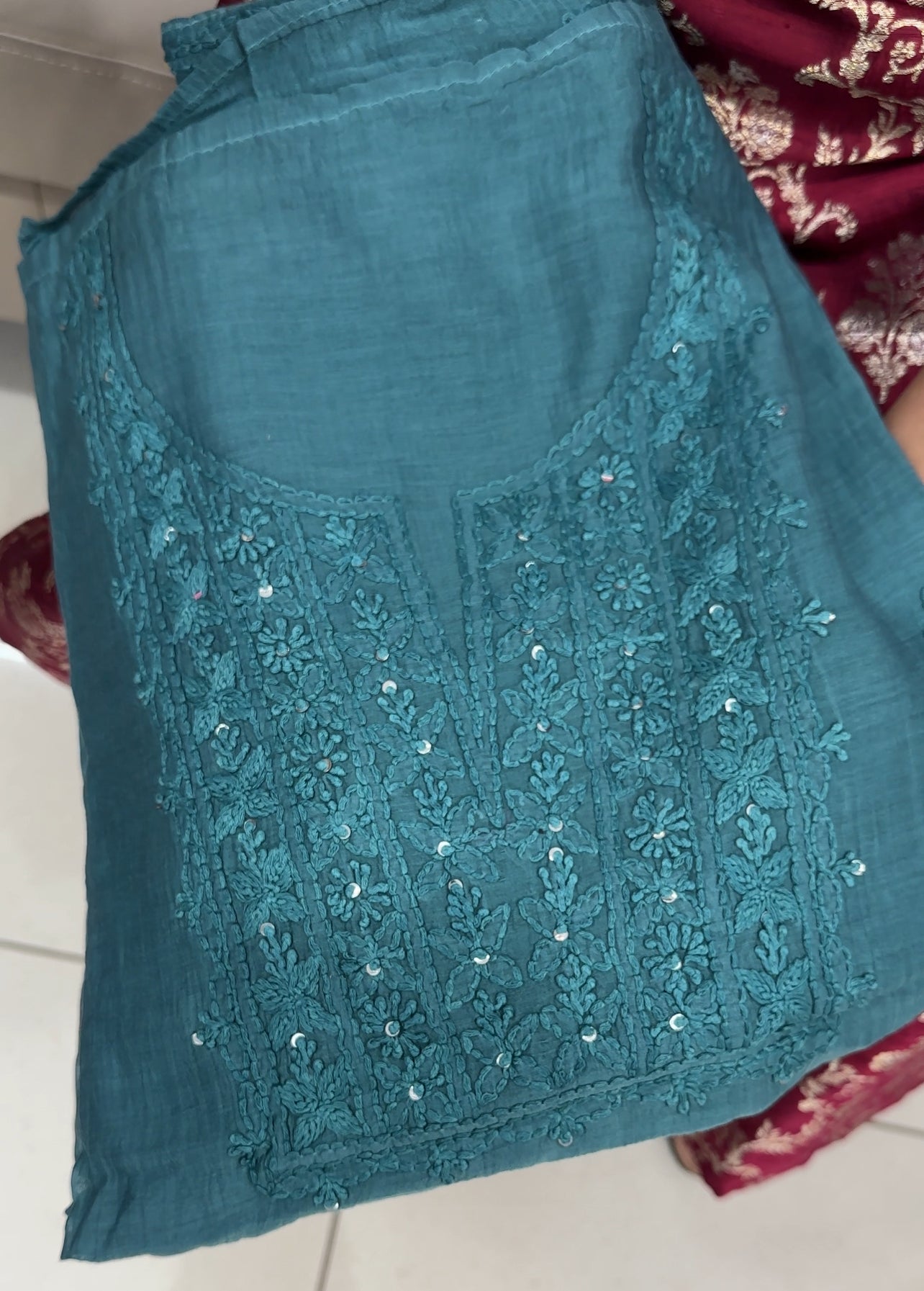 MALAI CHANDER UNSTITCHED SALWAR SUITS - IHA 27609