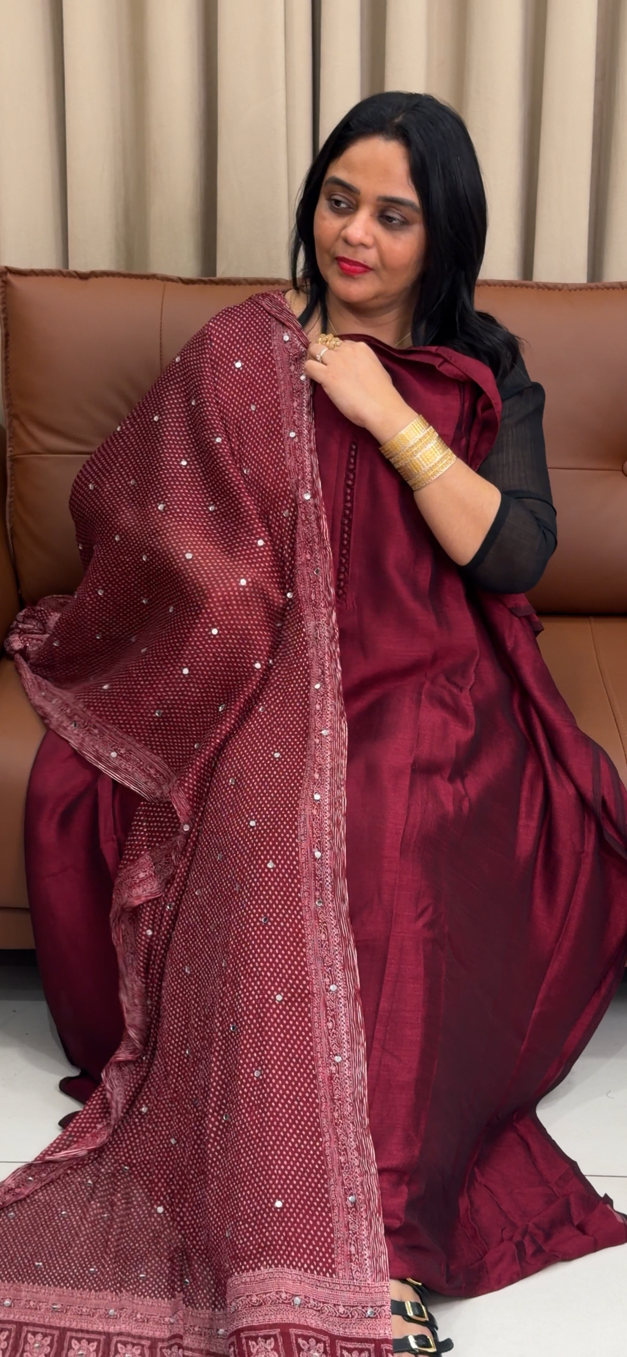 UNSTITCHED SALWAR SUITS - IHA 34036