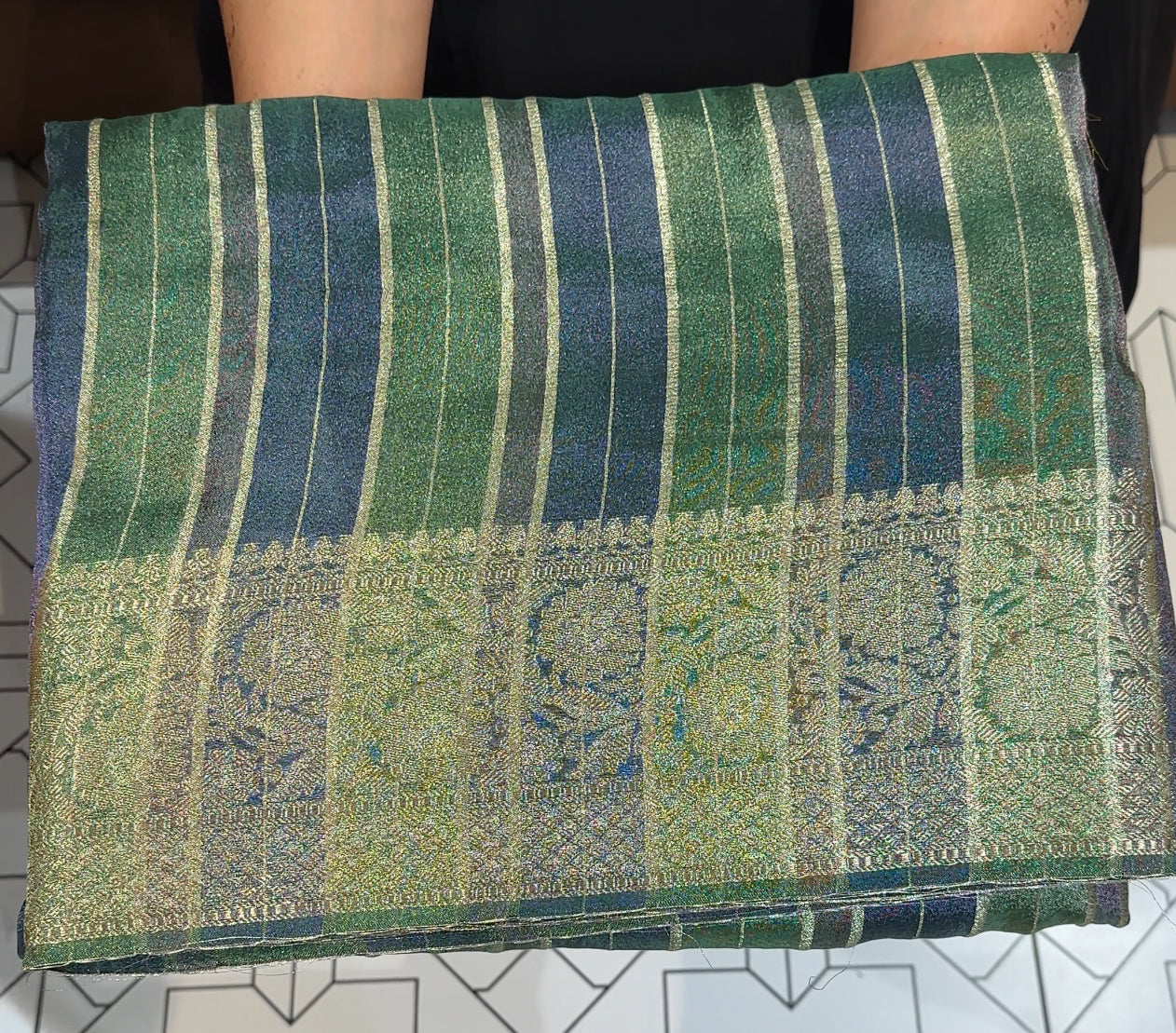DESIGNER TISSUE SAREES - IHA 24005