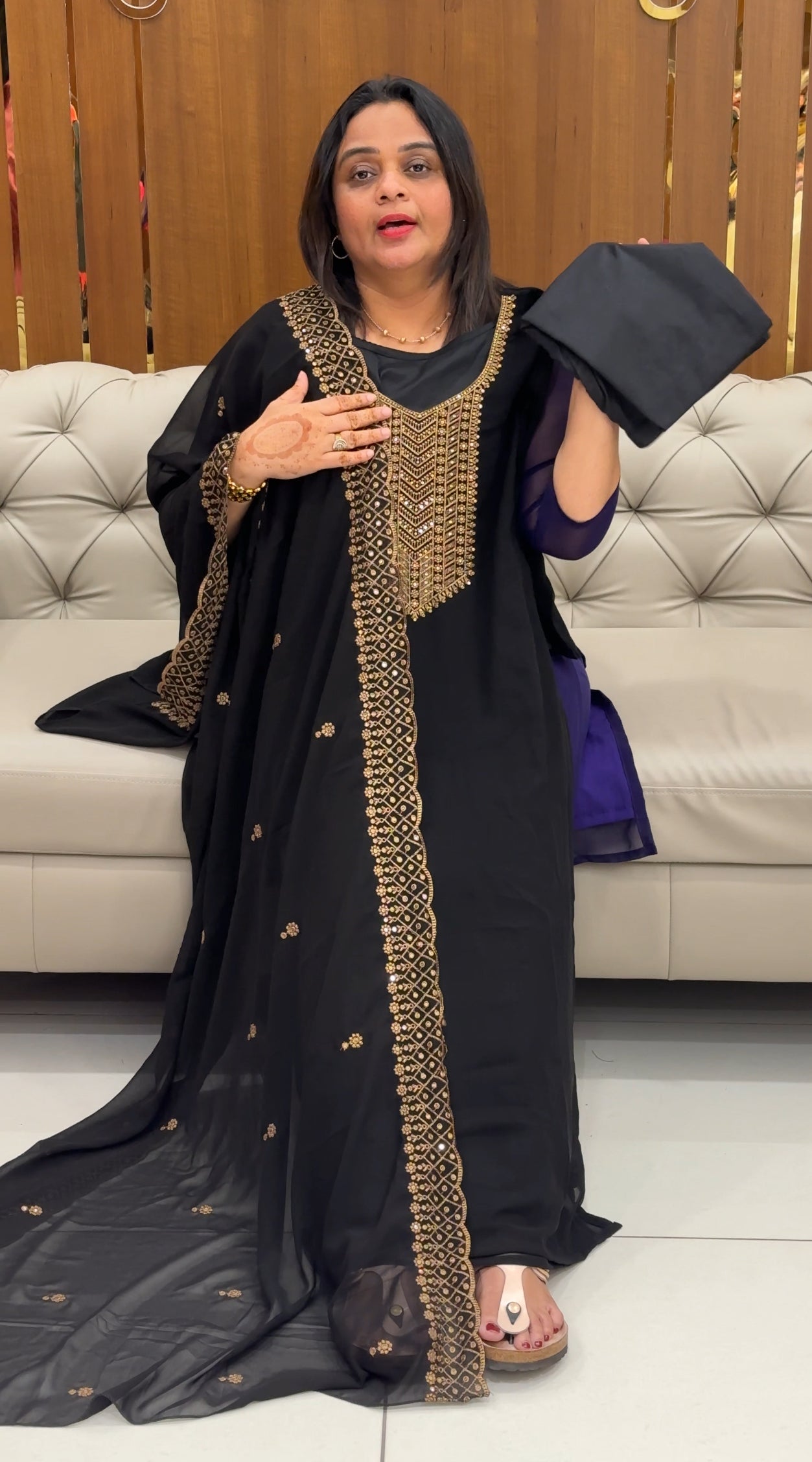 IHA'S IN-HOUSE READY TO WEAR TOP,BOTTOM AND DUPATTA - IHA 27537