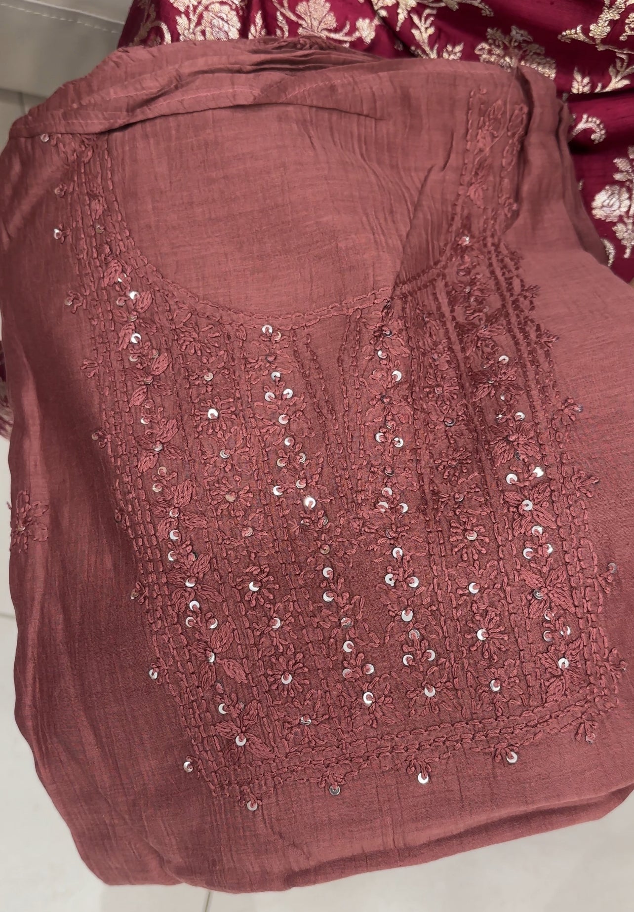 MALAI CHANDER UNSTITCHED SALWAR SUITS - IHA 27609